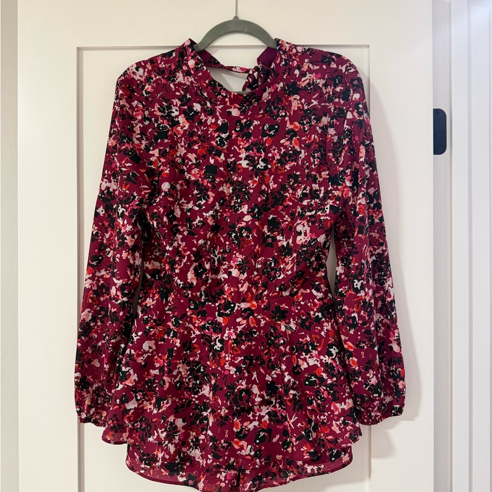 Endless Rose Multicolor Floral Blouse